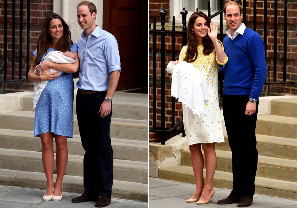 Famosas e seus bebês saindo da maternidade