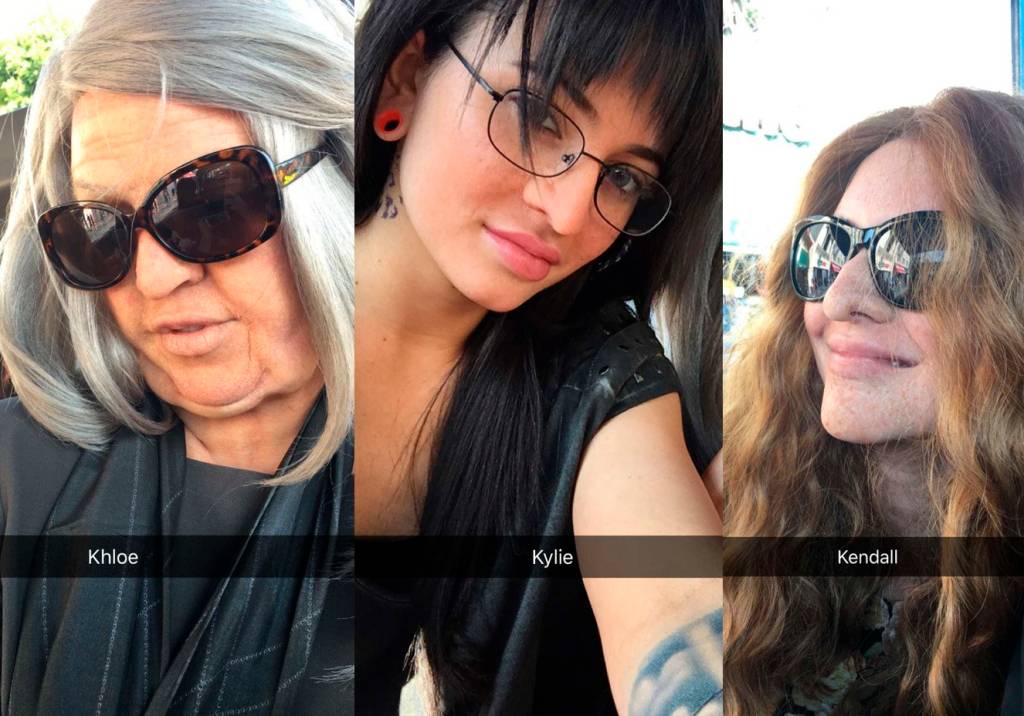 Você reconhece? Khloé Kardashian, Kylie e Kendall Jenner andam disfarçadas por Hollywood