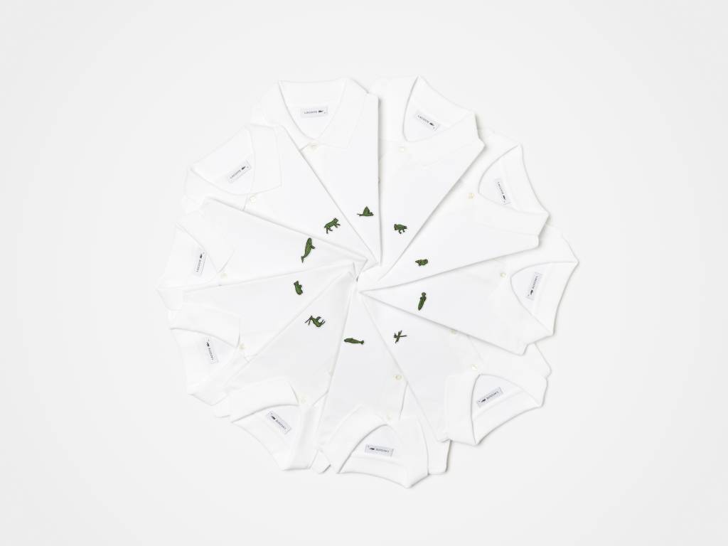 Lacoste troca o crocodilo das camisas por animais ameaçados de extinção