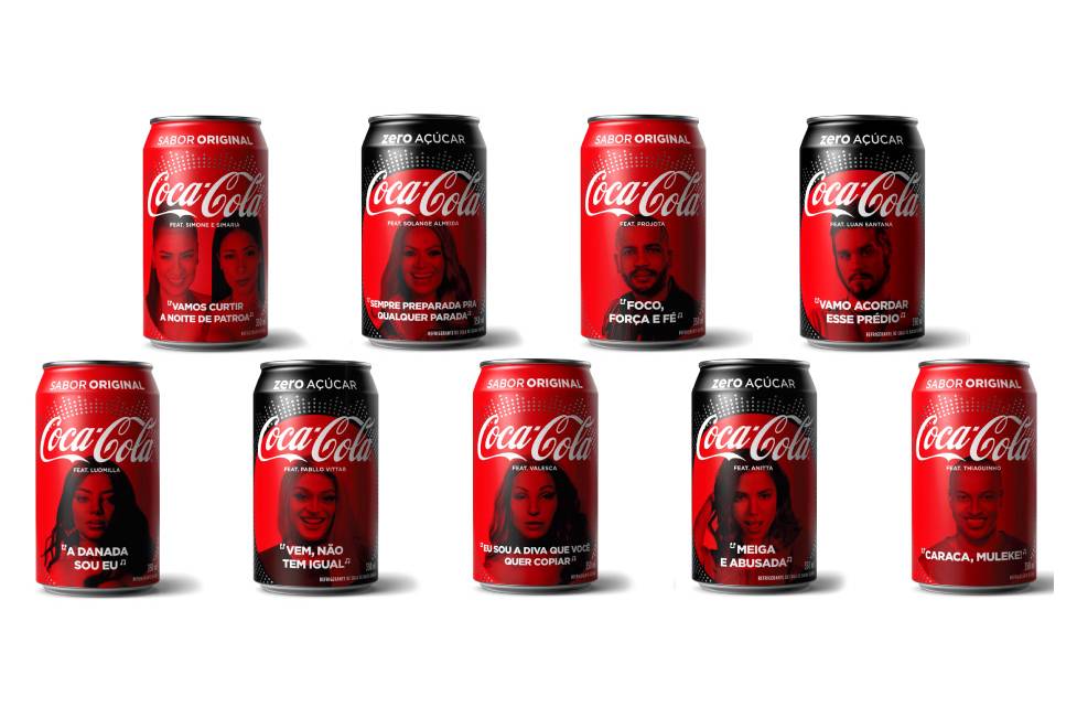 20 embalagens com famosos que não geraram revolta como as da Coca