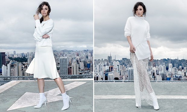 Quer ser a mais sofisticada do inverno? Vá de branco!