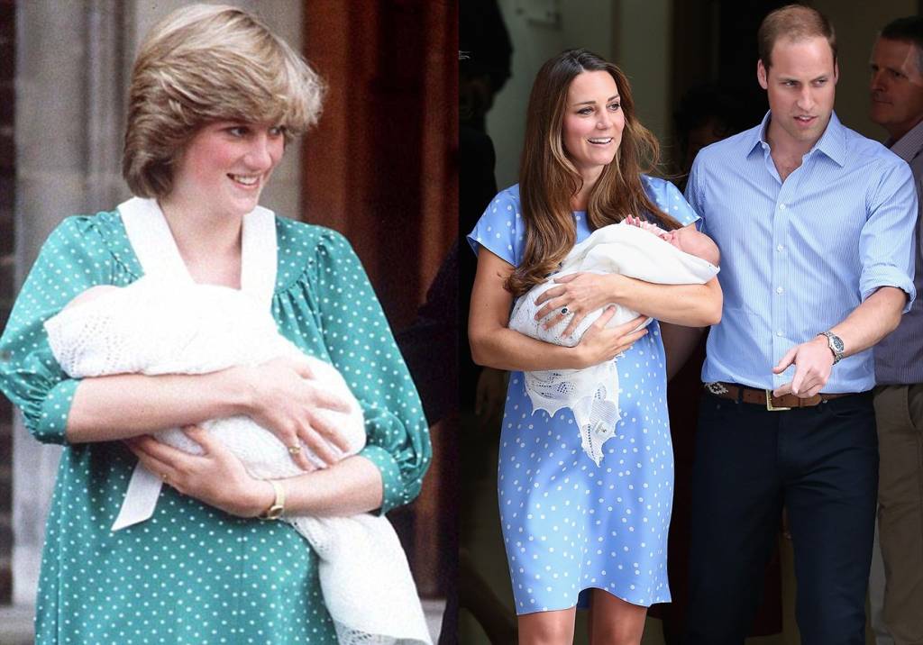 ESTILO aposta em look vermelho para a saída de Kate Middleton da maternidade