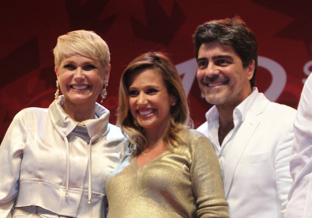 Luisa Mel, Xuxa e Junno Andrade