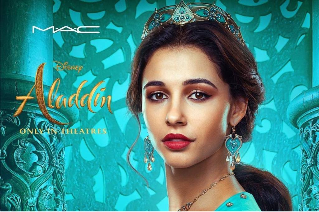 M.A.C e Disney se juntaram para lançar uma linha de make do novo Aladdin