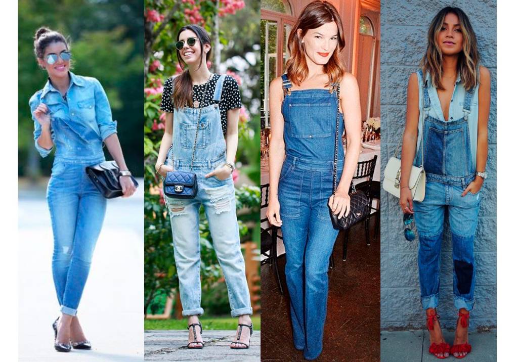 Como usar macacão jeans: 9 looks para você se inspirar já