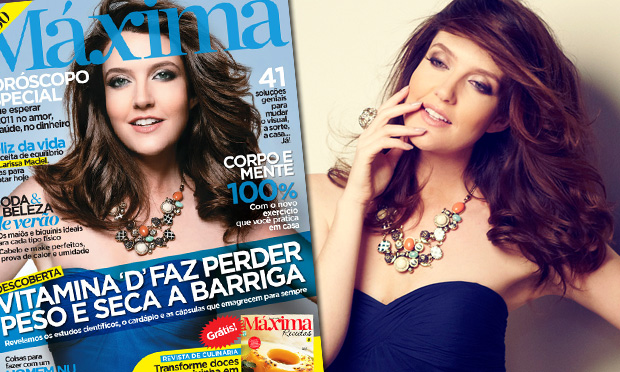 Larissa Maciel na revista MÁXIMA: confira o making of