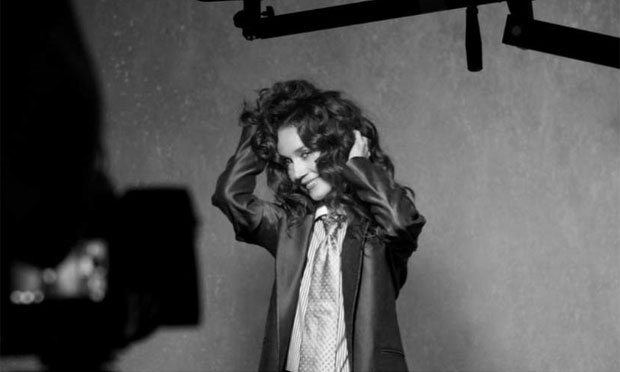 Making of Camila Morgado – Capa da LOLA de Julho de 2012