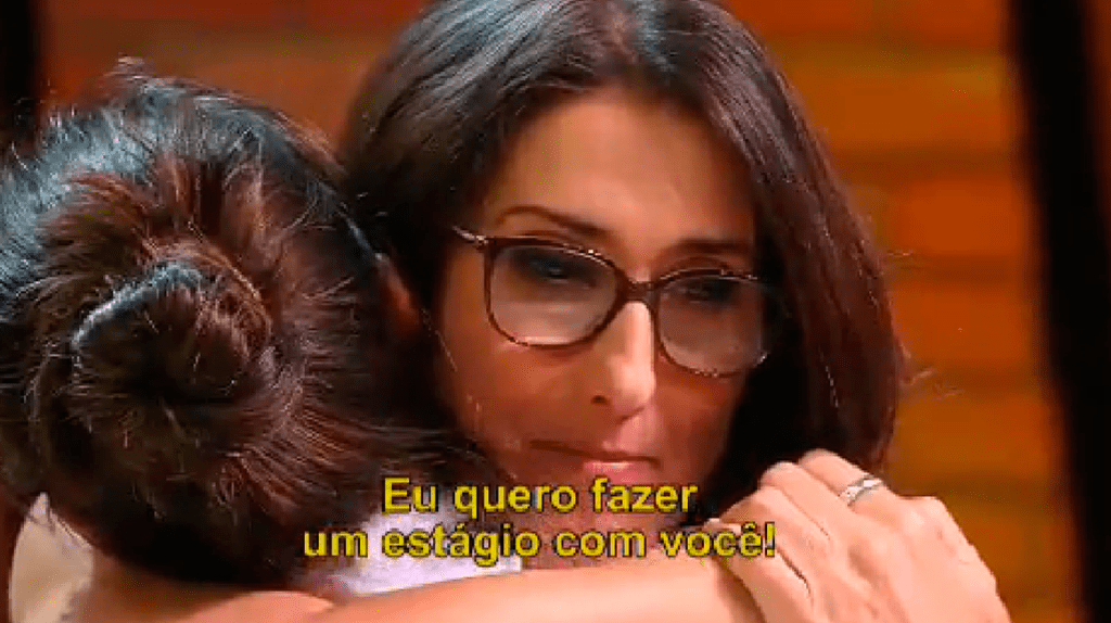 Eliminada do ‘MasterChef Profissionais’ pede estágio na hora da despedida