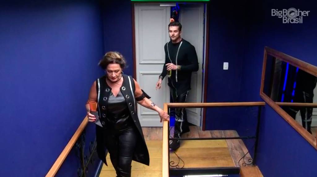 Marcos abandona festa do BBB17 após discussão com Ieda