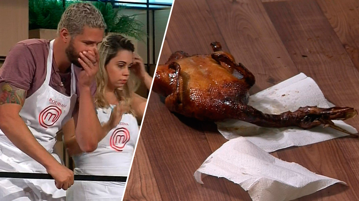 Pato caiu do MasterChef