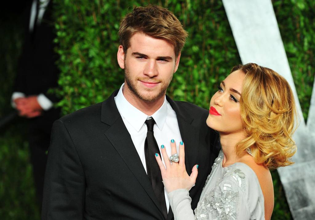 Os sete melhores momentos de Miley Cyrus e Liam Hemsworth no tapete vermelho