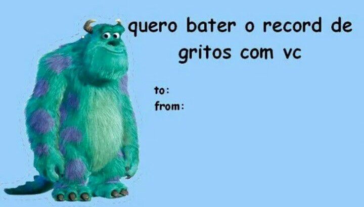 Meme e cantada para o crush