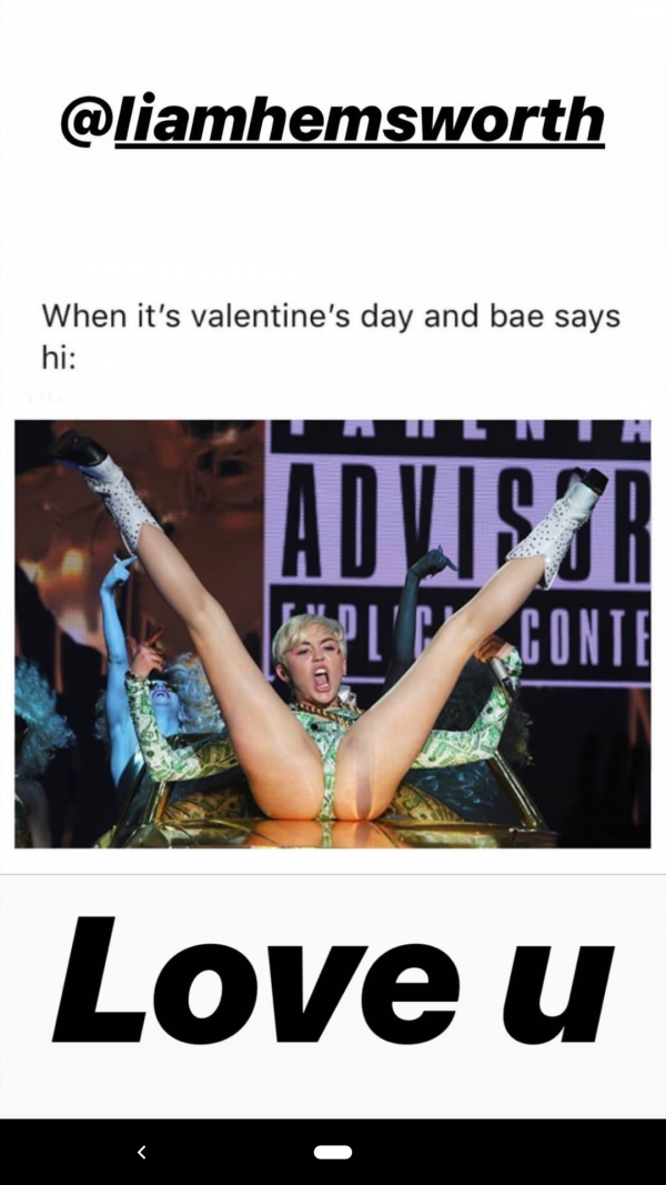 Miley Cyrus Valentines day Miley Cyrus Valentines day