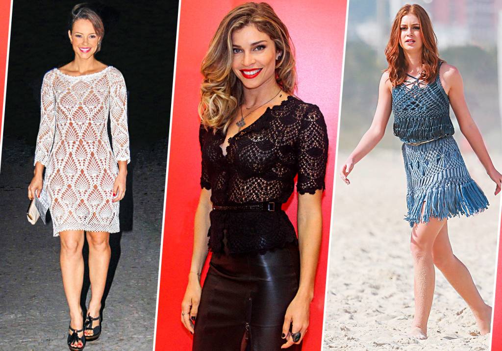 Inclua as peças de crochê nos seus looks para ficar na moda