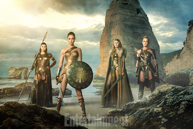 Robin Wright aparece como amazona em Mulher-Maravilha
