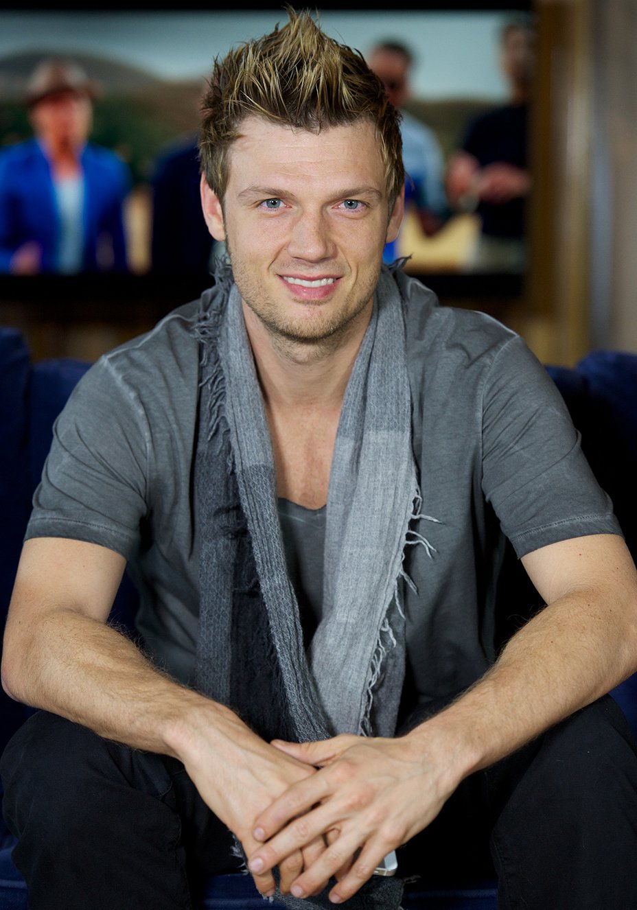 Nick Carter divulga primeira foto do filho, Odin Reign