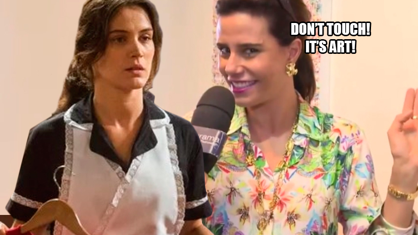 O Outro Lado do Paraíso: Clara “rouba” obras de arte e fica rica