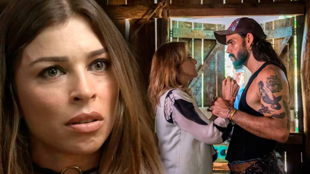 O Outro Lado do Paraíso: Lívia vê Mariano beijando Sophia