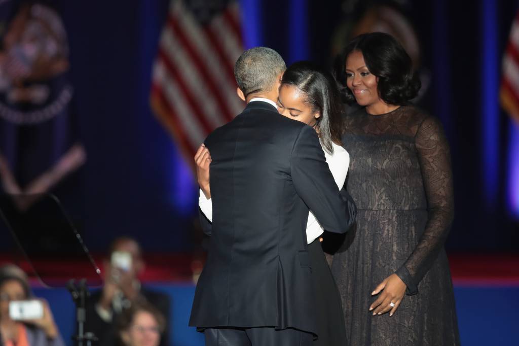 President Obama Delivers Farewell Address In Chicago