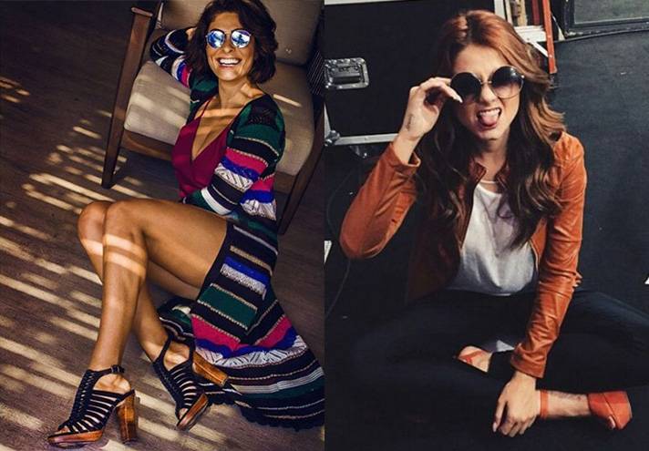 Instagram/@julianapaes e @guessbrasil