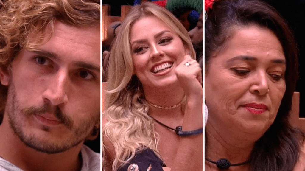 Alan, Isabella e Tereza: formação de paredão teve vingança e “punhaladas”