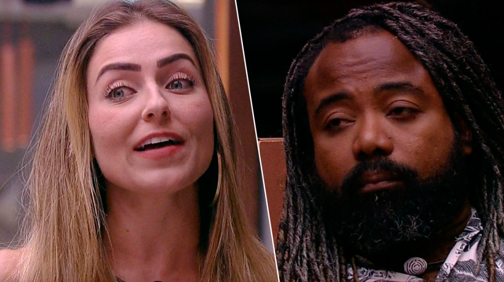 Paula atacou Rodrigo em todas as chances que teve no Jogo da Discórdia