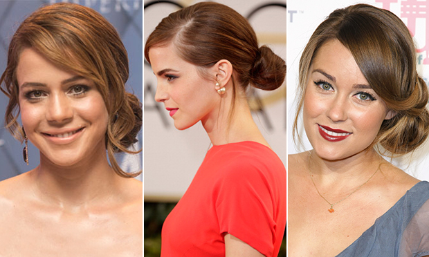 Na nuca: aposte nos coques baixos para a próxima festa