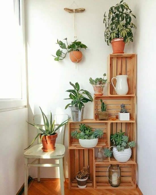Formas legais de colocar plantas na varanda Formas legais de colocar plantas na varanda