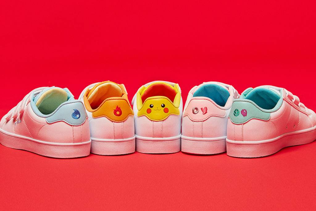 A Fila lançou cinco tênis superfofos dos Pokémon e OMG!