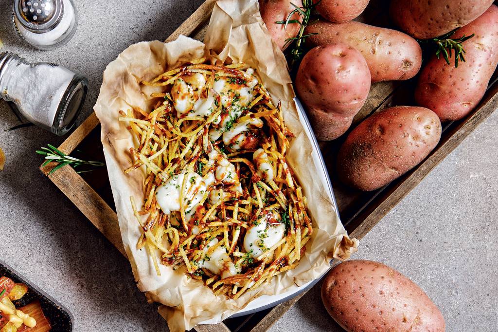 Batata frita Poutine