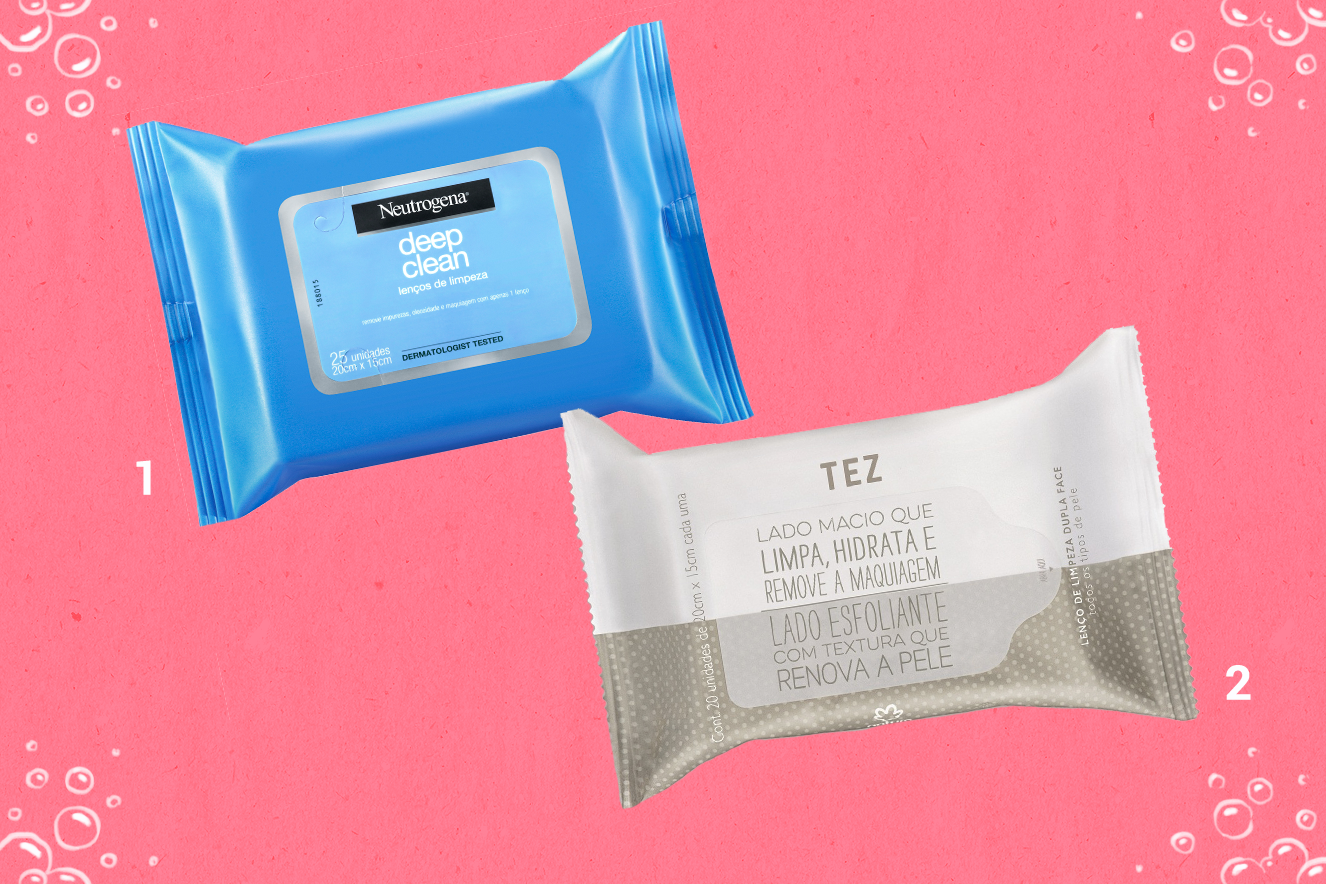 Produtos para limpeza facial