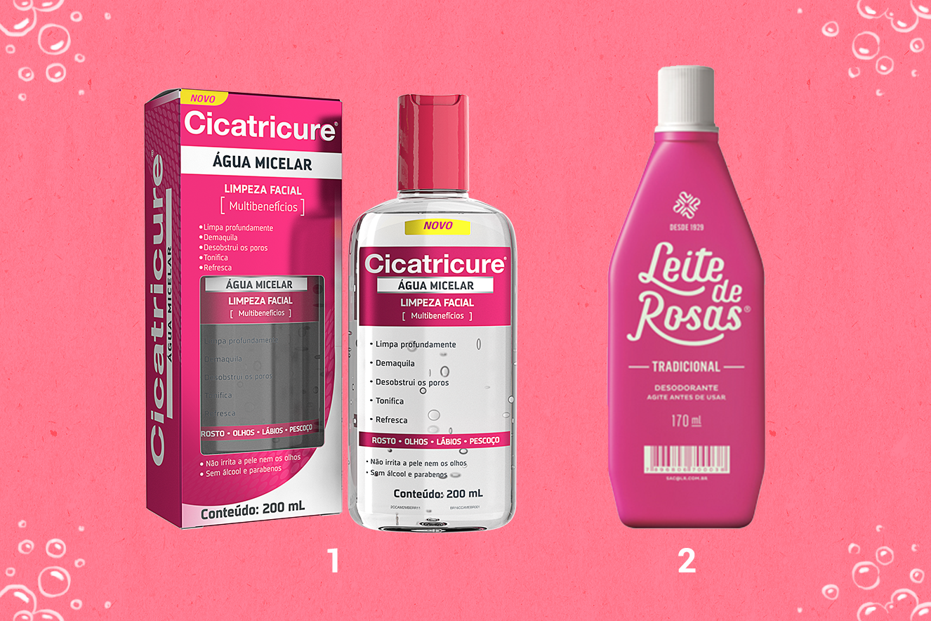 Produtos para limpeza facial