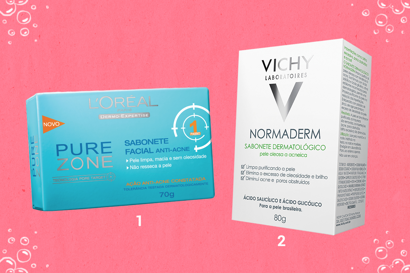 Produtos para limpeza facial
