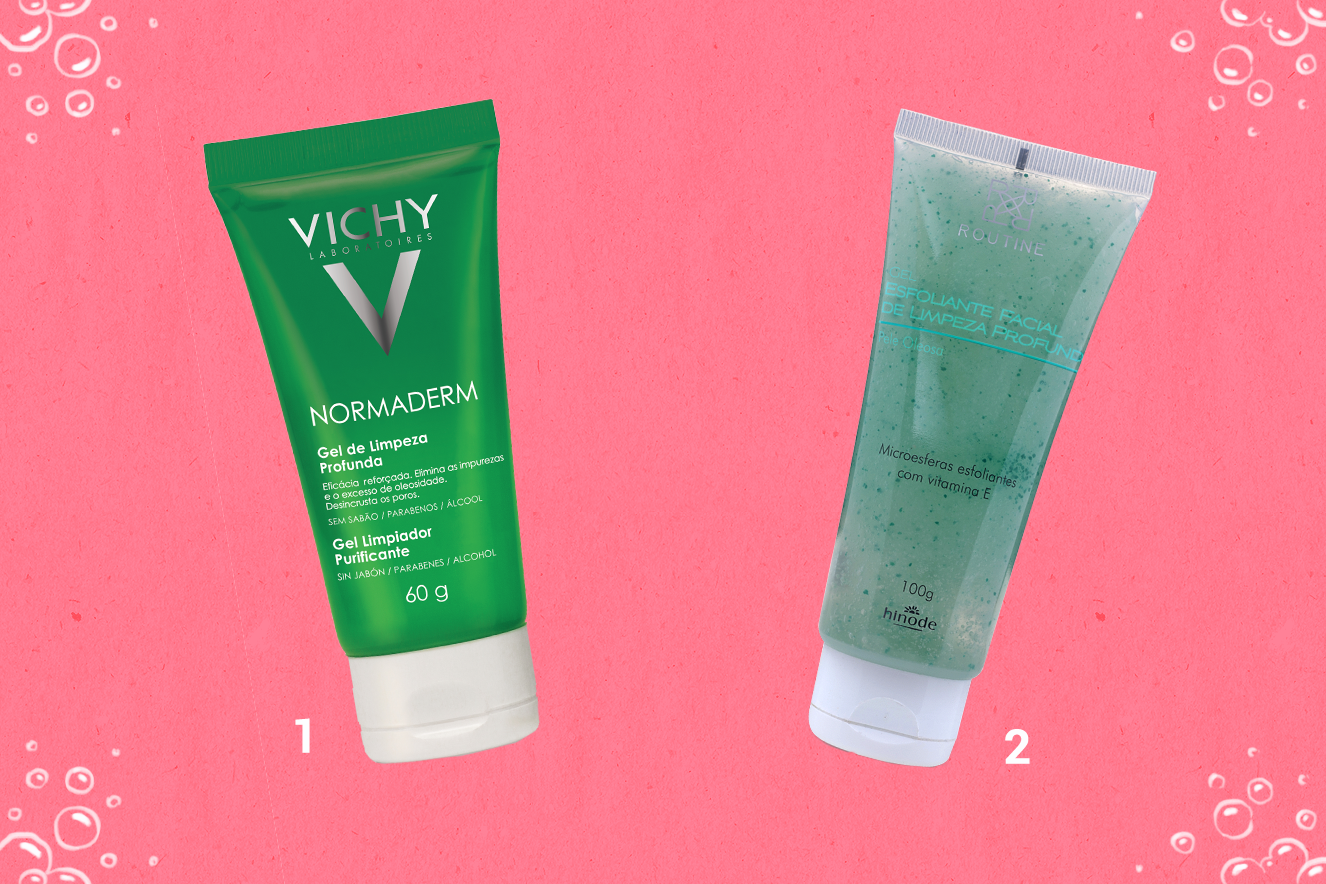 Produtos para limpeza facial