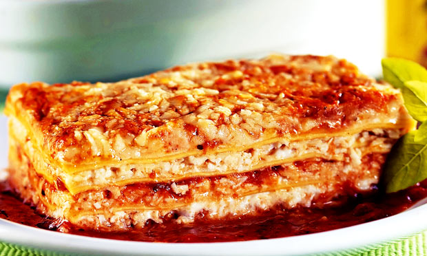 Receita de Lasanha de Frango Cremoso