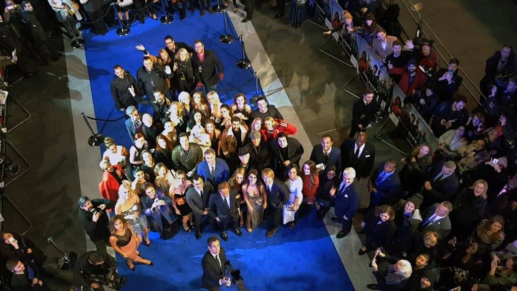 Ben Stiller tenta bater recorde de pau de selfie na pré-estreia de “Zoolander 2”