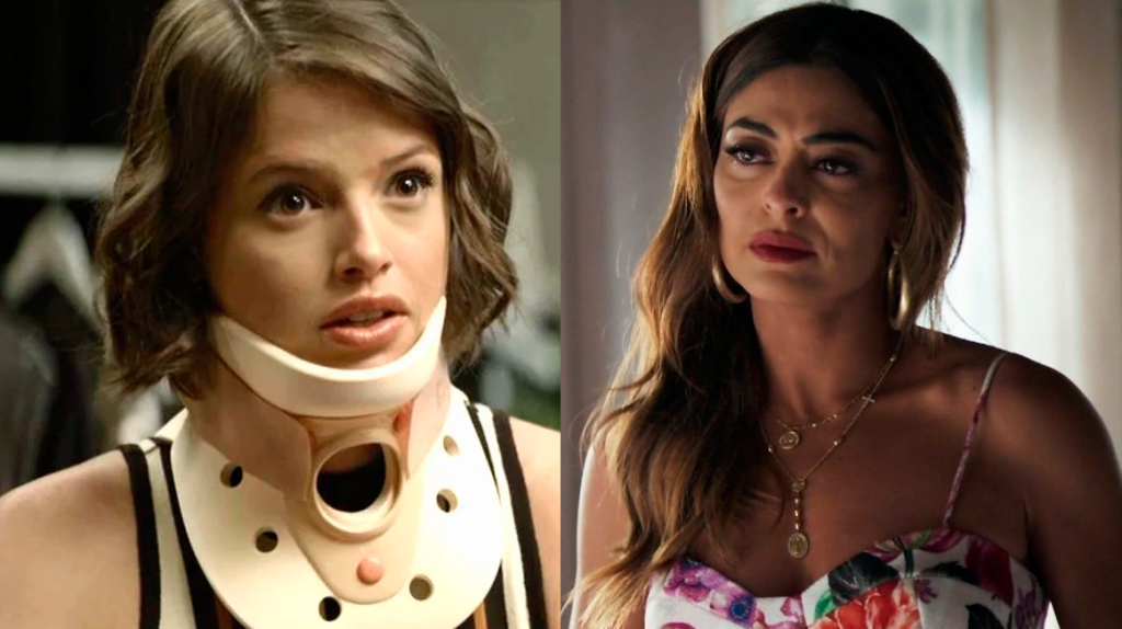 Após ser feirante, Josiane pede perdão para mãe em ‘A Dona do Pedaço’