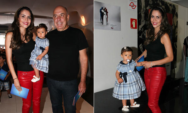 Rafa Justus e mais bebês famosos vão à pre-estreia de espetáculo em São Paulo