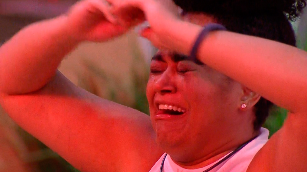 Litros de lágrimas: Rízia vence a prova do líder mais triste do BBB19