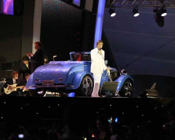 Roberto Carlos grava show de fim de ano