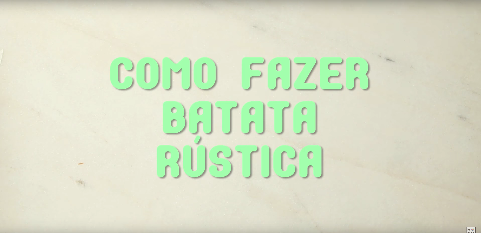 Como fazer batata rústica