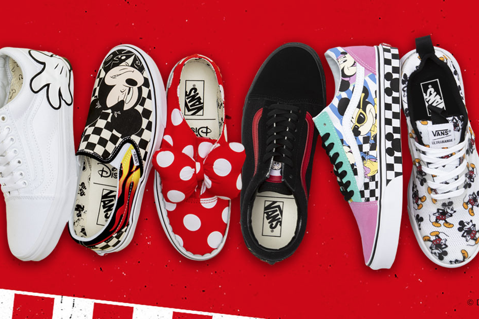 A Vans e a Disney se uniram para criar os tênis mais fofos do Mickey