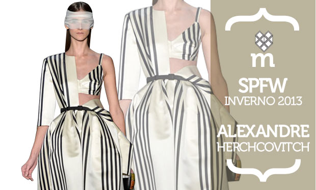 Alexandre Herchcovitch desfila na temporada inverno 2013 do SPFW