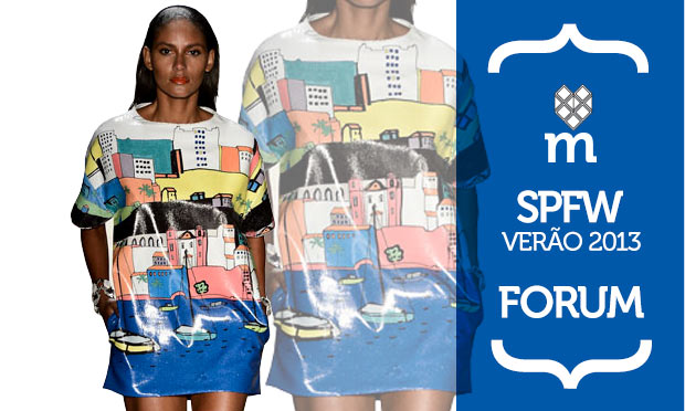 A Forum fez um retorno triunfal ao SPFW com sua coleção de verão 2013