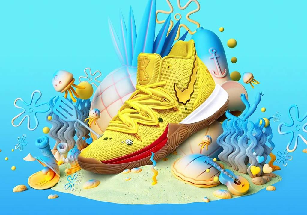 bob-esponja-colecao-nike spongebob-kyrie-shoes-release-date