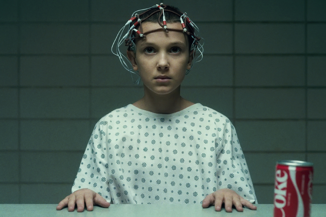 Eleven (Millie Bobby Brown), de Stranger Things