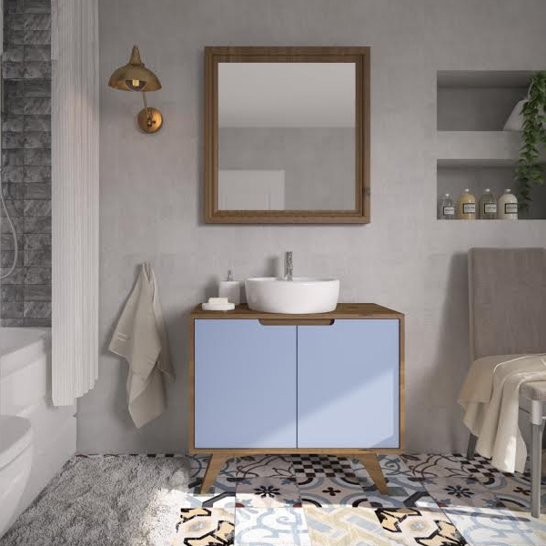 12 gabinetes de banheiro coloridos pra comprar e levar (a partir de R$299)
