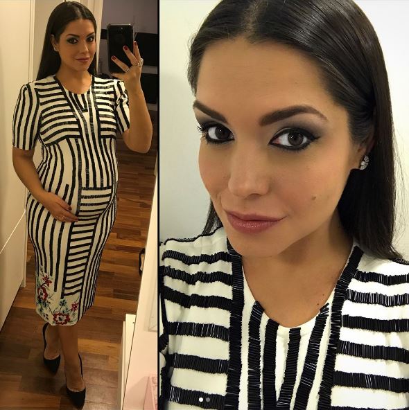 <span>Thaís sempre fala que ama valorizar e mostrar seu barrigão lindo e o que dizer deste look Fabiana Milazzo que desfilou?</span>