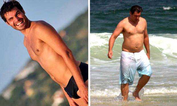Antes e depois: os famosos que ficaram barrigudos