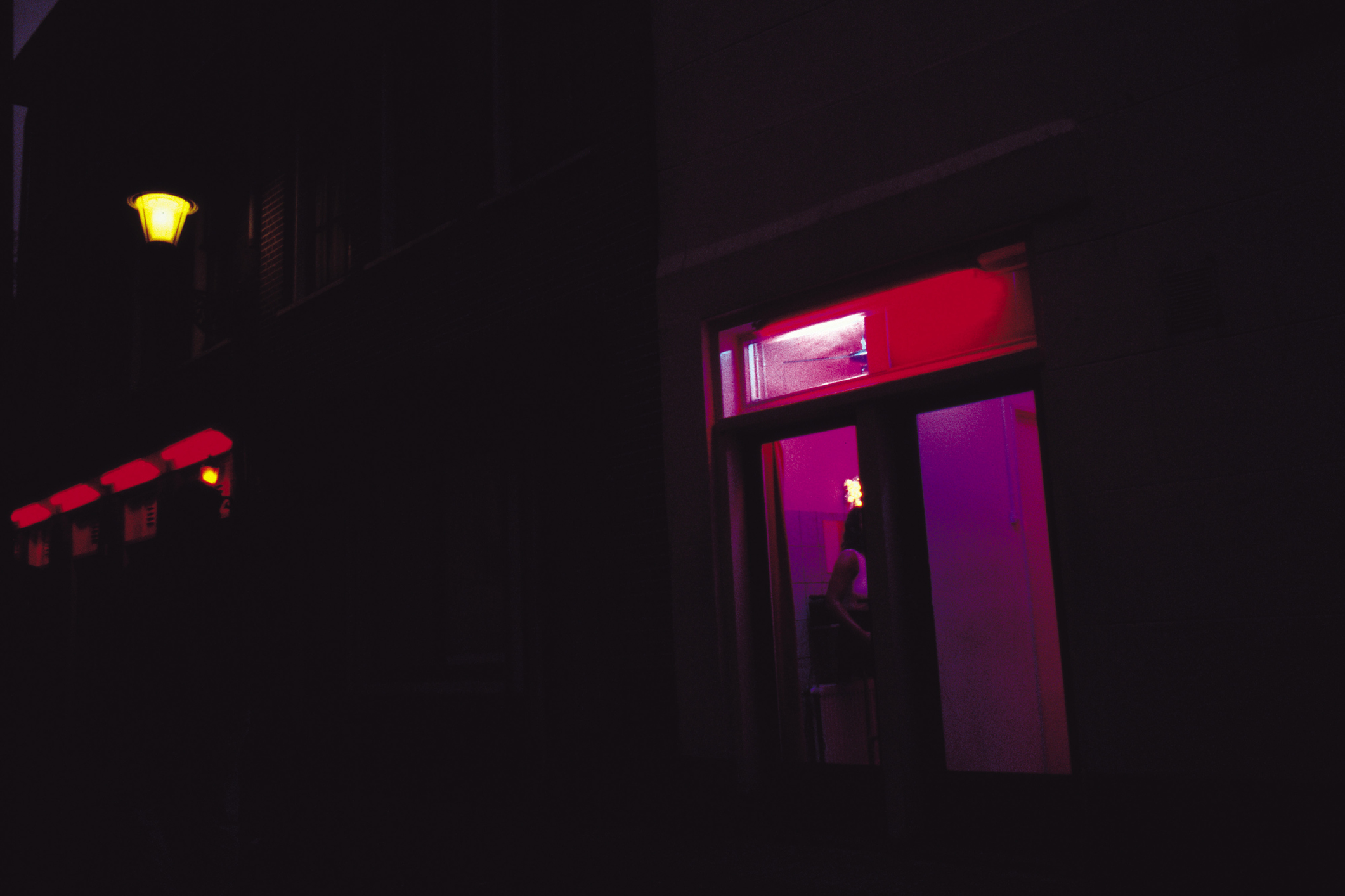 red light district